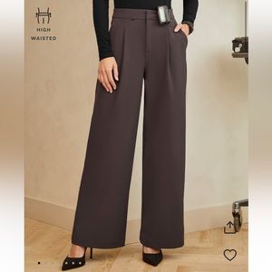 NWT FIGSPRO Petite wide leg scrub trouser XSP Willow